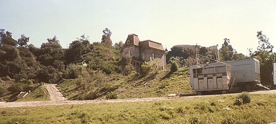 A different view of the infamous PSYCHO house on the Universal back lot