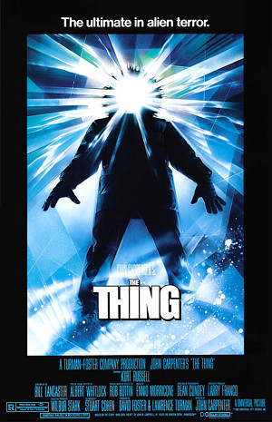 John Carpenter's THE THING movie poster