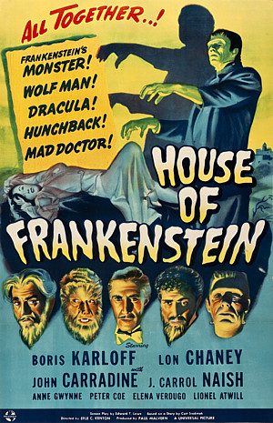 THE HOUSE OF FRANKENSTEIN