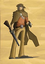 Devil's Bluff Cowboy design