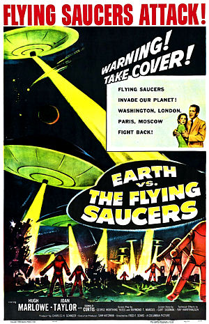 EARTH VS THE FLYING SAUCERS