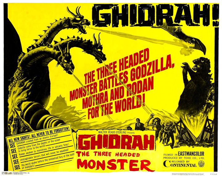 GHIDRAH, THE THREE-HEADED MONSTER