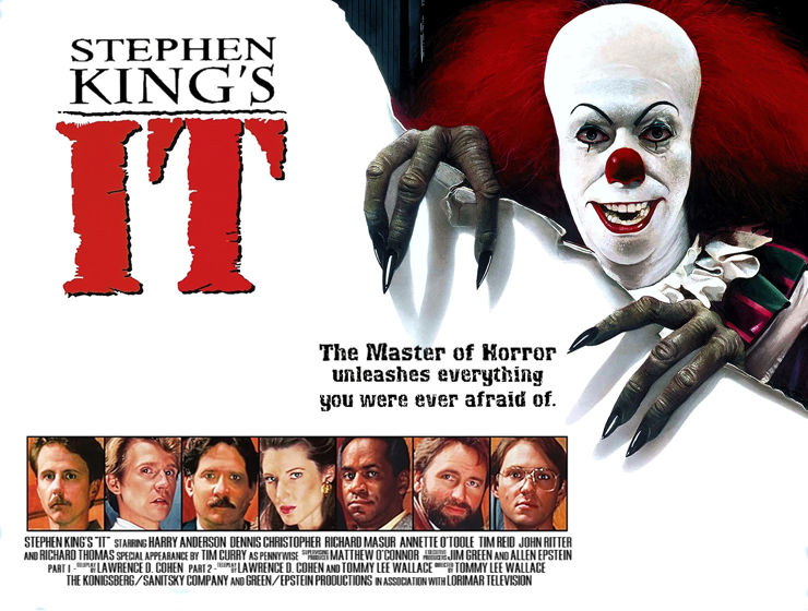 IT - Tim Curry and cast