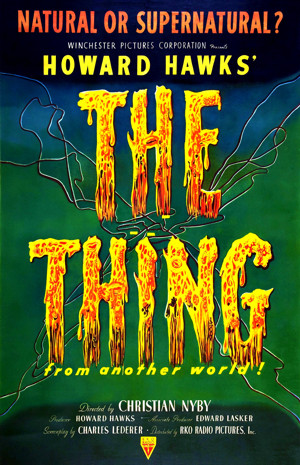 The Thing poster