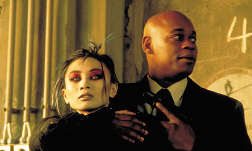 Bai Ling and Bokeem Woodbine