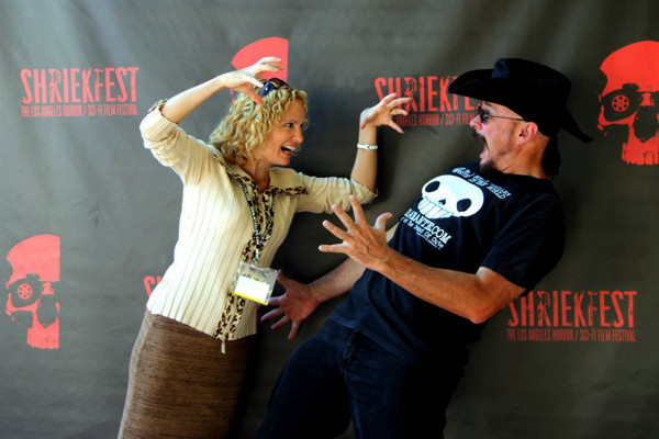 Denise Gossett of Shriekfest and Feo Amante